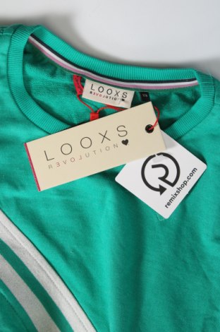 Детска блуза Looxs, Размер 15-18y/ 170-176 см, Цвят Зелен, Цена 49,00 лв.