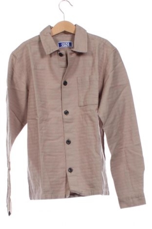 Παιδικό πουκάμισο Jack & Jones, Μέγεθος 11-12y/ 152-158 εκ., Χρώμα  Μπέζ, Τιμή 11,55 €