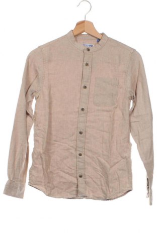 Παιδικό πουκάμισο Jack & Jones, Μέγεθος 10-11y/ 146-152 εκ., Χρώμα  Μπέζ, Τιμή 11,55 €