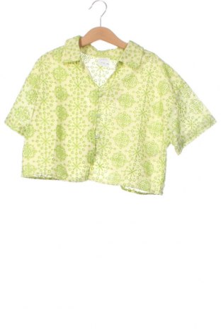 Kinderhemd Zara, Größe 11-12y/ 152-158 cm, Farbe Grün, Preis 15,20 €