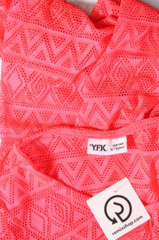 Bluză sport pentru copii Y.F.K., Mărime 12-13y/ 158-164 cm, Culoare Roz, Preț 7,57 Lei