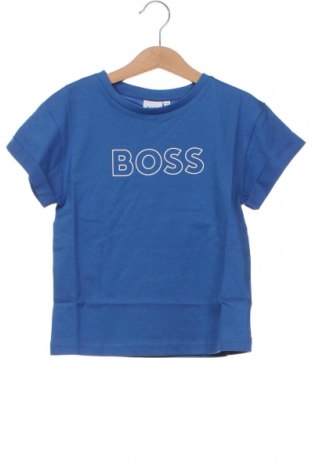 Детска тениска BOSS, Размер 2-3y/ 98-104 см, Цвят Син, Цена 74,82 лв.