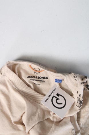 Παιδικό μπλουζάκι Jack & Jones, Μέγεθος 11-12y/ 152-158 εκ., Χρώμα  Μπέζ, Τιμή 16,49 €