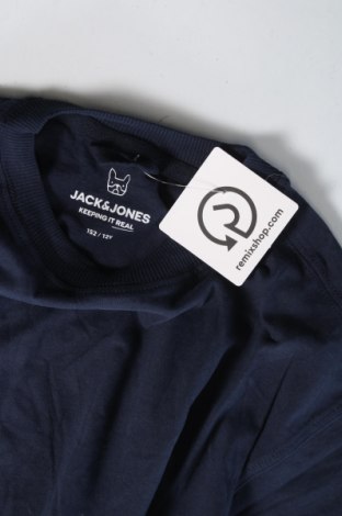 Детска тениска Jack & Jones, Размер 11-12y/ 152-158 см, Цвят Син, Цена 28,00 лв.