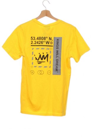 Детска тениска Kings will Dream, Размер 14-15y/ 168-170 см, Цвят Жълт, Цена 14,70 лв.