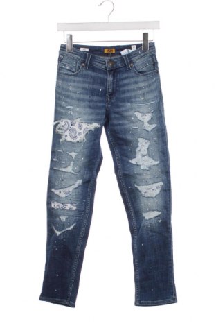 Dziecięce jeansy Jack & Jones, Rozmiar 11-12y/ 152-158 cm, Kolor Niebieski, Cena 63,12 zł