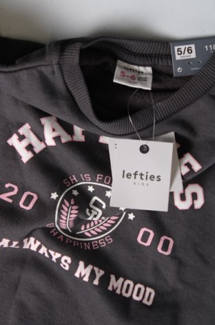 Μπλουζάκι αμάνικο παιδικό Lefties, Μέγεθος 5-6y/ 116-122 εκ., Χρώμα Γκρί, Τιμή 13,40 €