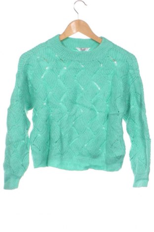 Детски пуловер, Размер 10-11y/ 146-152 см, Цвят Зелен, Цена 7,20 лв.