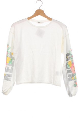 Детски пуловер H&M, Размер 12-13y/ 158-164 см, Цвят Бял, Цена 17,25 лв.