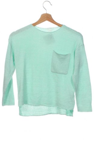 Παιδικό πουλόβερ Zara Knitwear, Μέγεθος 7-8y/ 128-134 εκ., Χρώμα Πράσινο, Τιμή 11,51 €