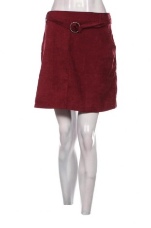 Δερμάτινη φούστα Hollister, Μέγεθος L, Χρώμα Κόκκινο, Τιμή 4,93 €