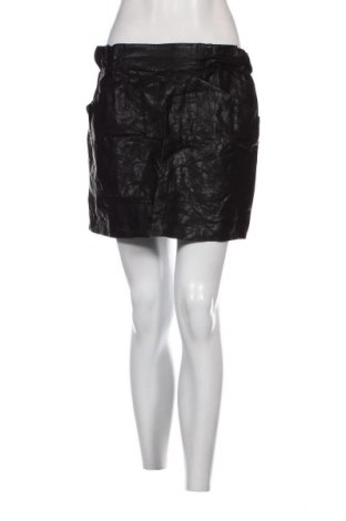 Δερμάτινη φούστα Zara, Μέγεθος S, Χρώμα Μαύρο, Τιμή 2,23 €
