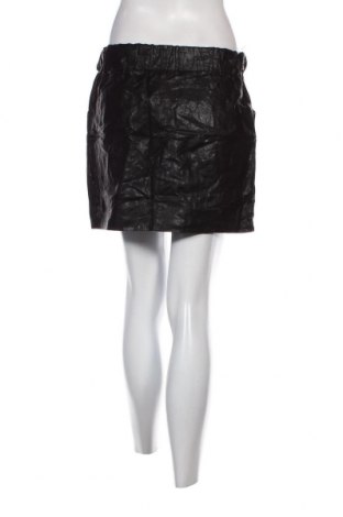 Δερμάτινη φούστα Zara, Μέγεθος S, Χρώμα Μαύρο, Τιμή 2,23 €