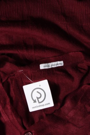 Jachetă tricotată de bărbați, Mărime M, Culoare Roșu, Preț 33,39 Lei