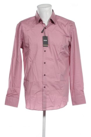 Herrenhemd BOSS, Größe XL, Farbe Aschrosa, Preis 102,58 €