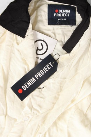 Ανδρικό πουκάμισο Denim Project, Μέγεθος M, Χρώμα Εκρού, Τιμή 6,31 €