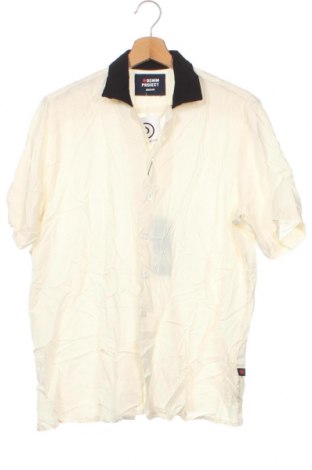 Ανδρικό πουκάμισο Denim Project, Μέγεθος M, Χρώμα Εκρού, Τιμή 9,65 €