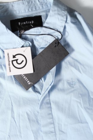 Ανδρικό πουκάμισο Firetrap, Μέγεθος M, Χρώμα Μπλέ, Τιμή 44,54 €
