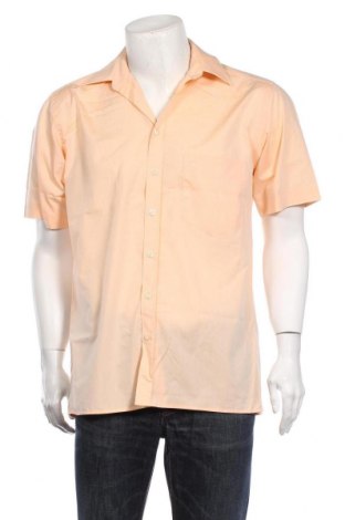 Ανδρικό πουκάμισο Hatico, Μέγεθος M, Χρώμα Πορτοκαλί, Τιμή 1,78 €