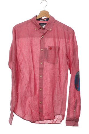 Ανδρικό πουκάμισο Springfield, Μέγεθος S, Χρώμα Κόκκινο, Τιμή 6,66 €