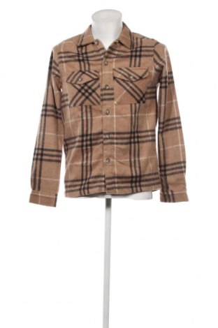 Herrenhemd Threadbare, Größe S, Farbe Braun, Preis 13,75 €