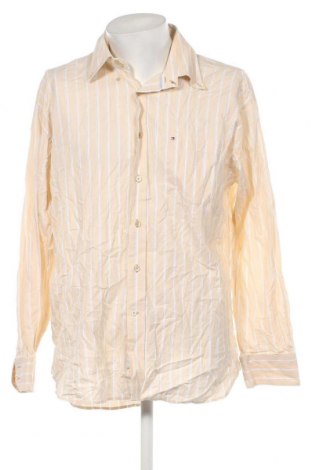 Мъжка риза Tommy Hilfiger, Размер XL, Цвят Бежов, Цена 45,00 лв.