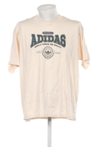 Herren T-Shirt Adidas Originals, Größe XL, Farbe Ecru, Preis 29,90 €