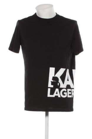 Ανδρικό t-shirt Karl Lagerfeld, Μέγεθος L, Χρώμα Μαύρο, Τιμή 54,12 €
