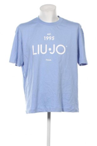 Herren T-Shirt Liu Jo, Größe XL, Farbe Blau, Preis 35,05 €