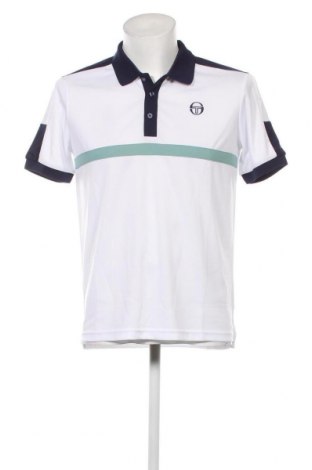 Herren T-Shirt Sergio Tacchini, Größe L, Farbe Weiß, Preis 35,05 €