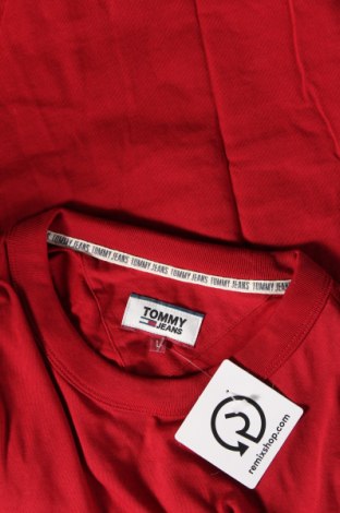 Мъжка тениска Tommy Hilfiger, Размер L, Цвят Червен, Цена 68,00 лв.