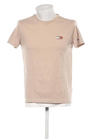 Мъжка тениска Tommy Hilfiger, Размер M, Цвят Бежов, Цена 34,68 лв.