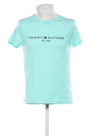 Мъжка тениска Tommy Hilfiger, Размер M, Цвят Зелен, Цена 64,60 лв.