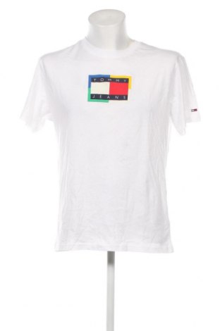 Herren T-Shirt Tommy Hilfiger, Größe M, Farbe Weiß, Preis 47,32 €