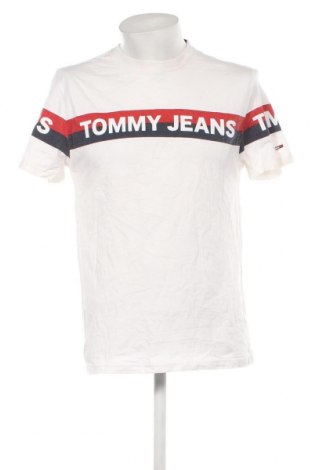 Мъжка тениска Tommy Hilfiger, Размер M, Цвят Екрю, Цена 68,00 лв.