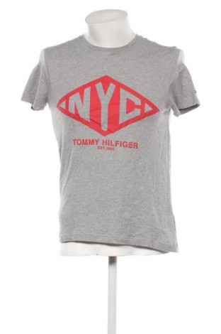 Мъжка тениска Tommy Hilfiger, Размер S, Цвят Сив, Цена 20,40 лв.