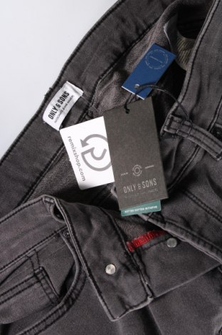 Herren Jeans Only & Sons, Größe L, Farbe Grau, Preis 12,33 €