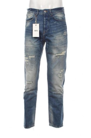Мъжки дънки Zara Man, Размер M, Цвят Син, Цена 34,02 лв.