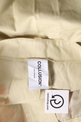 Pantaloni scurți de bărbați Collusion, Mărime L, Culoare Bej, Preț 115,13 Lei