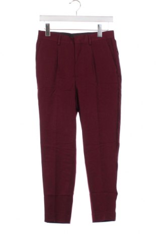Мъжки панталон ASOS, Размер S, Цвят Червен, Цена 6,09 лв.