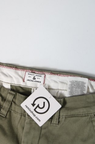 Мъжки панталон Jack & Jones, Размер S, Цвят Зелен, Цена 15,58 лв.