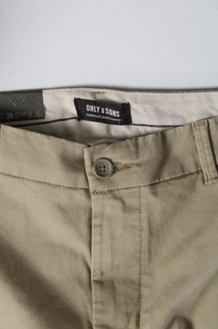 Herrenhose Only & Sons, Größe S, Farbe Beige, Preis € 3,99