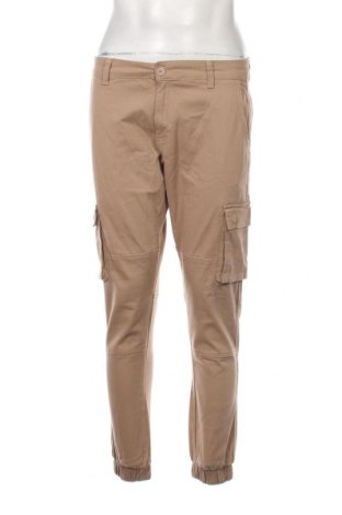 Pantaloni de bărbați Only & Sons, Mărime M, Culoare Bej, Preț 57,50 Lei