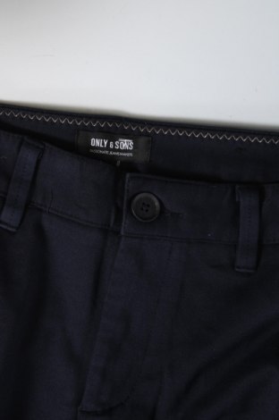 Ανδρικό παντελόνι Only & Sons, Μέγεθος S, Χρώμα Μπλέ, Τιμή 7,35 €