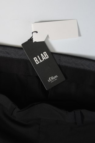 Мъжки панталон S.Oliver Black Label, Размер S, Цвят Черен, Цена 14,52 лв.