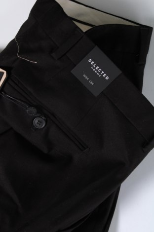 Ανδρικό παντελόνι Selected Homme, Μέγεθος L, Χρώμα Μαύρο, Τιμή 4,90 €