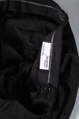 Мъжки панталон Selected Homme, Размер L, Цвят Черен, Цена 15,20 лв.
