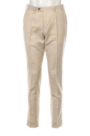 Мъжки панталон Suits Inc., Размер M, Цвят Бежов, Цена 23,49 лв.