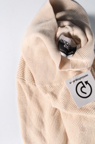 Pánsky sveter  Core By Jack & Jones, Veľkosť L, Farba Béžová, Cena  8,76 €