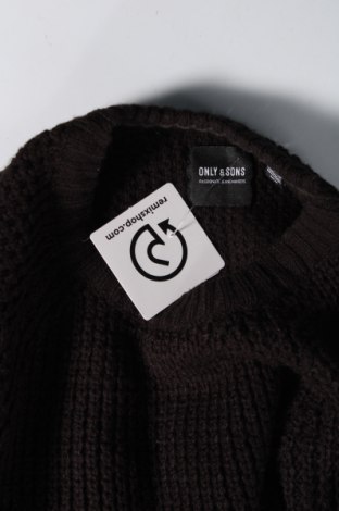 Мъжки пуловер Only & Sons, Размер M, Цвят Черен, Цена 25,30 лв.